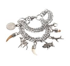 Die wilde Kaiserin_Bettelarmband_mit_echten_Trophäen_und_silbernen_Tierstücken_EUR 149.psd