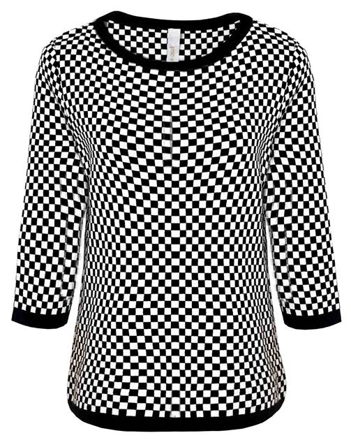 philo-sofie_FS2018_Cashmere Pullover black-white Schachbrettmuster_EUR 199(1).jpg